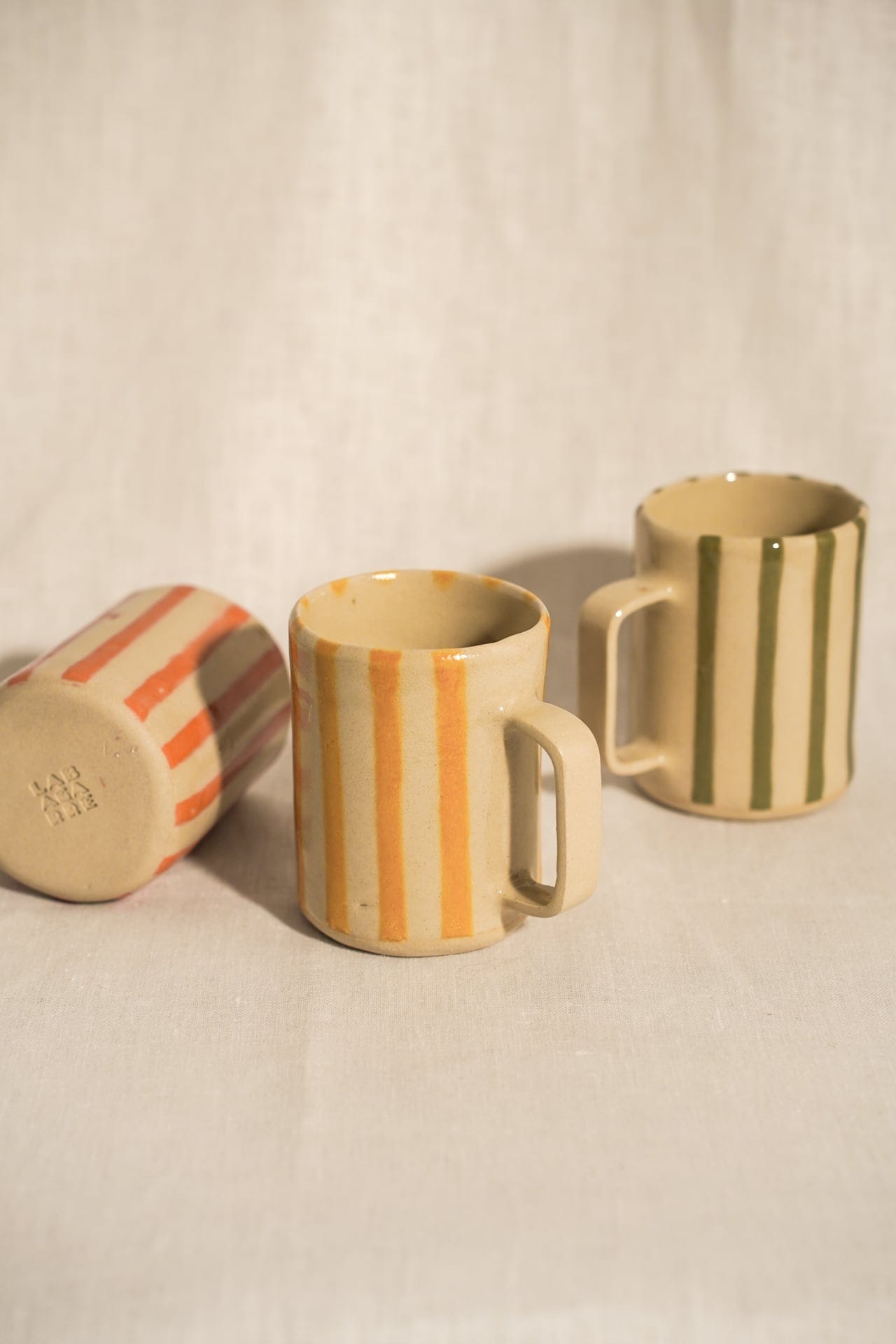 Tasse Norma rayée — photo 7