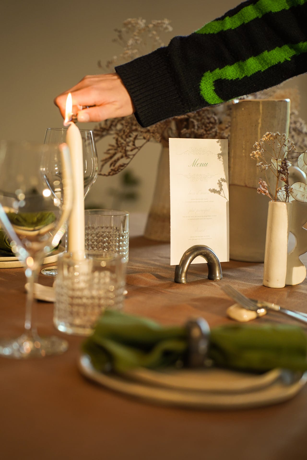 Porte Menu Cena — photo 3