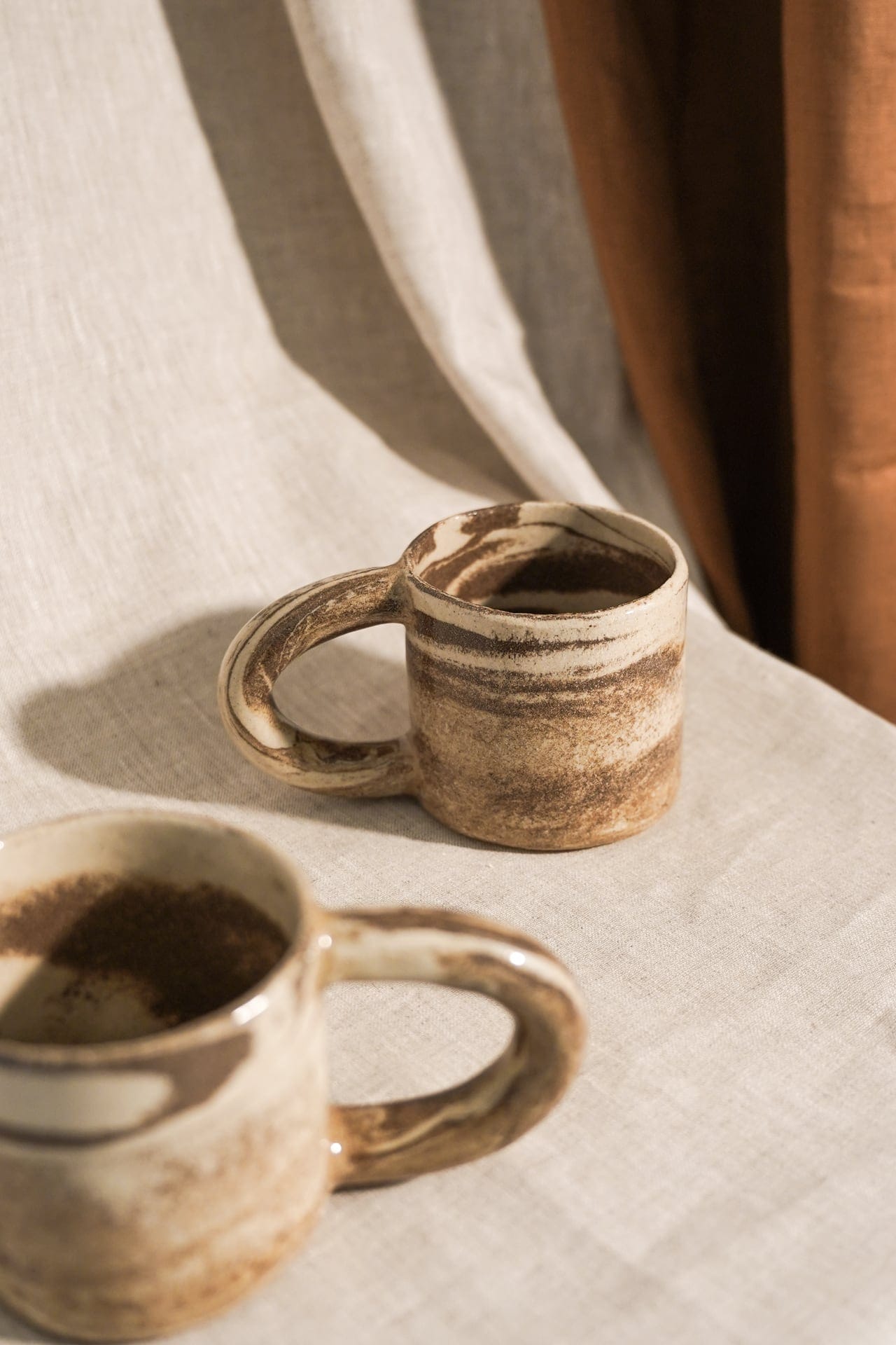 Tasse marbrée