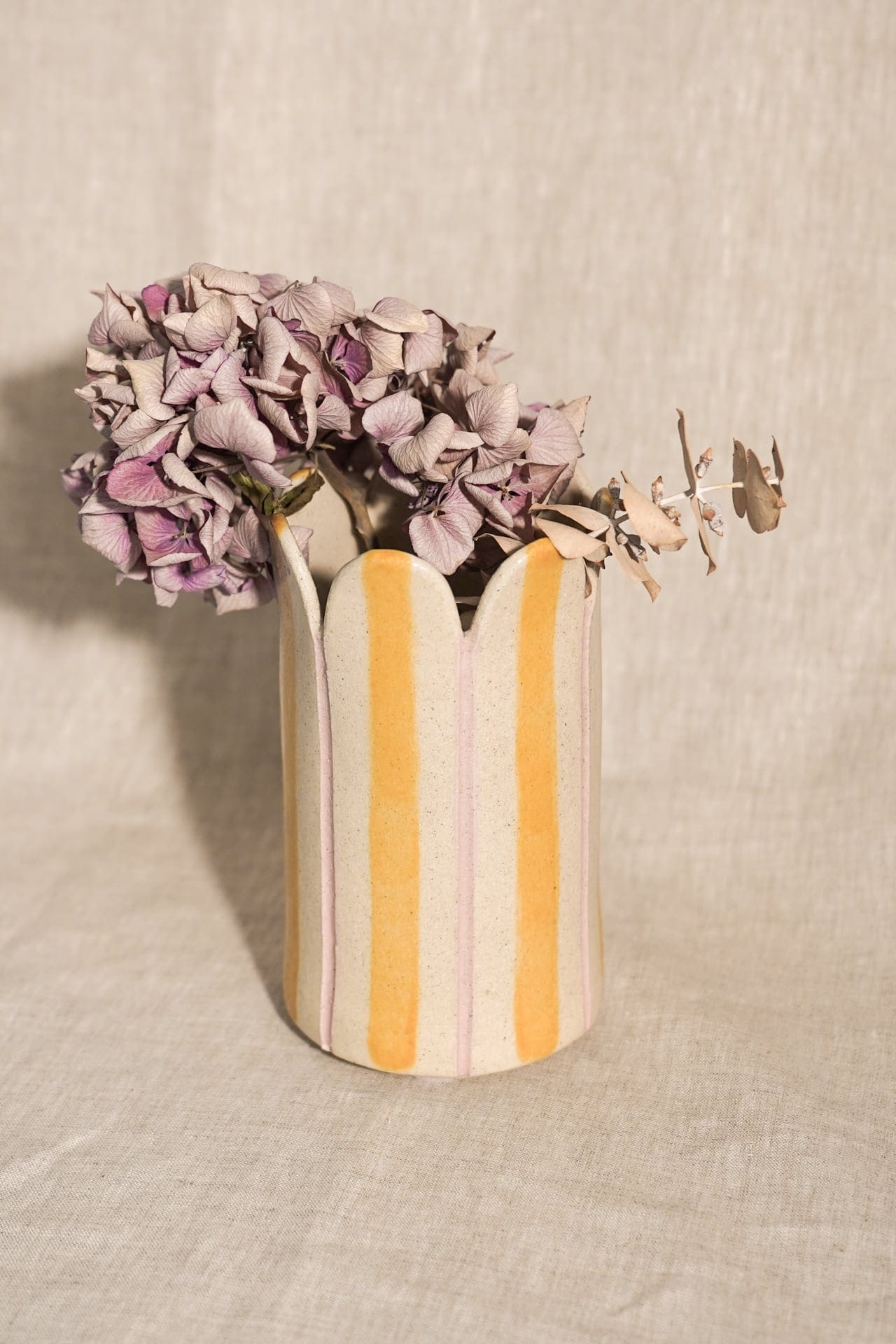 Vase Zinnia rayé — image 2