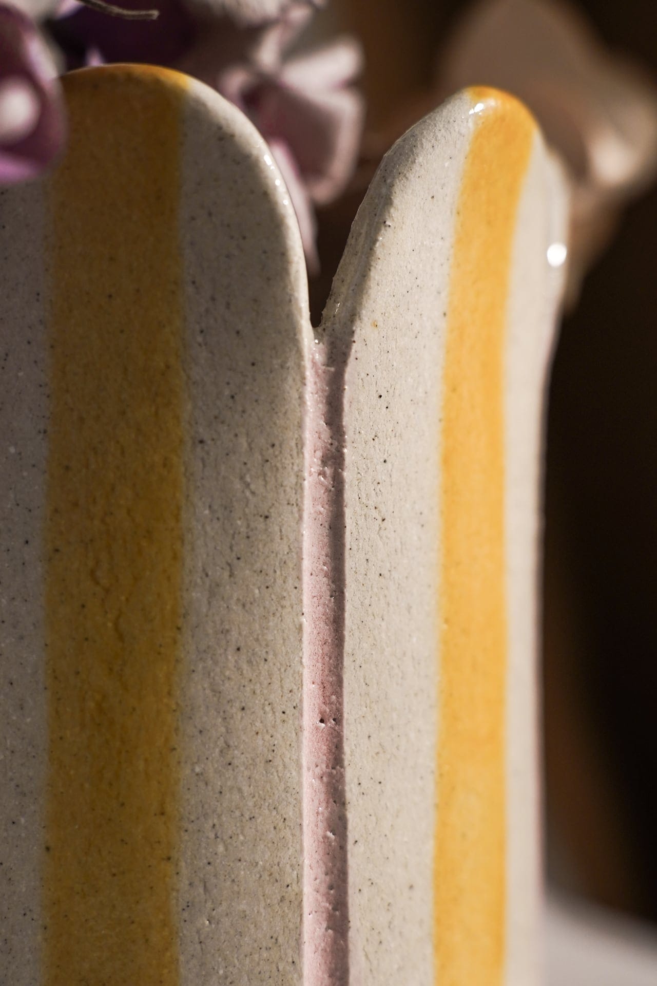 Vase Zinnia rayé — image 4