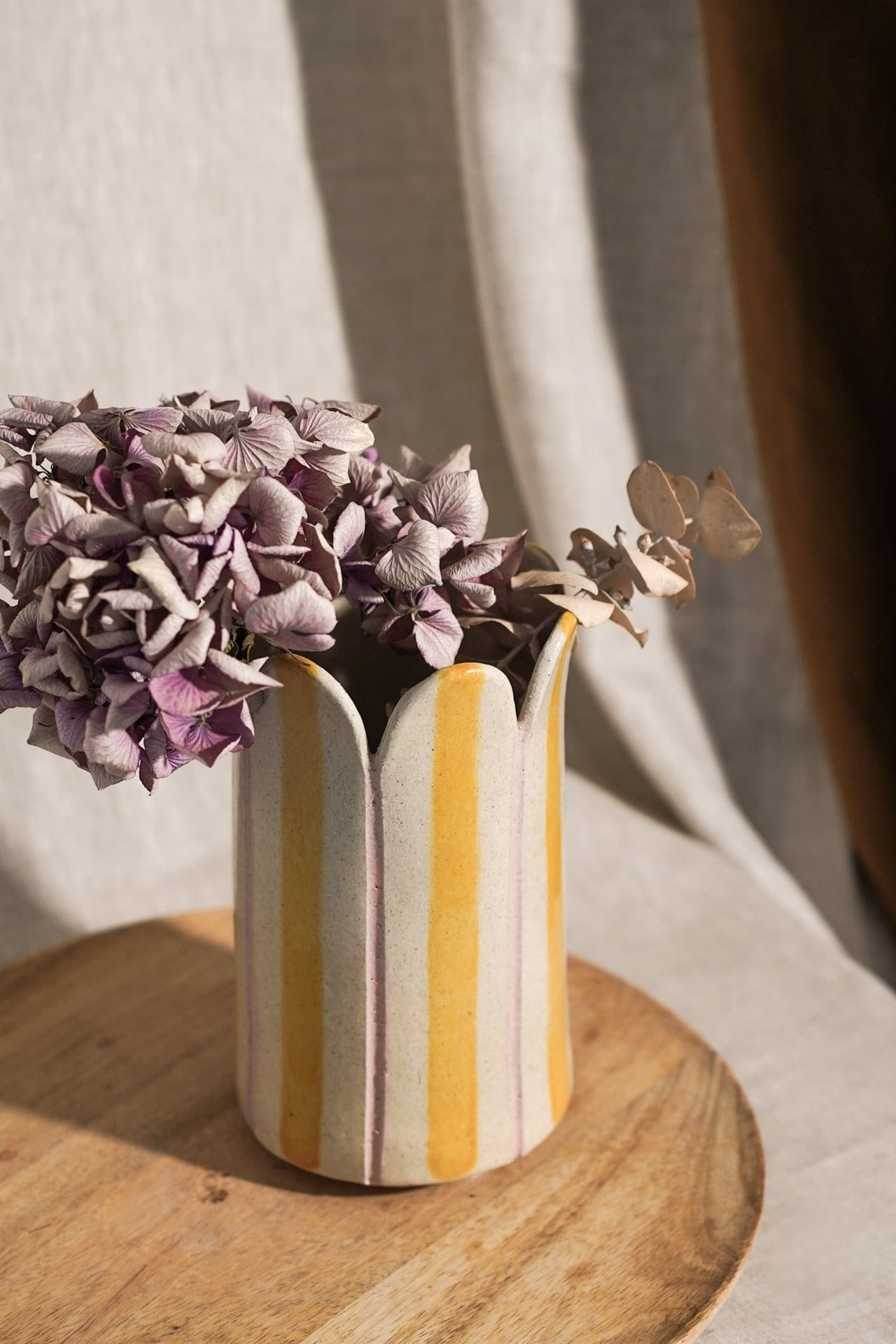 Vase Zinnia rayé — image 5