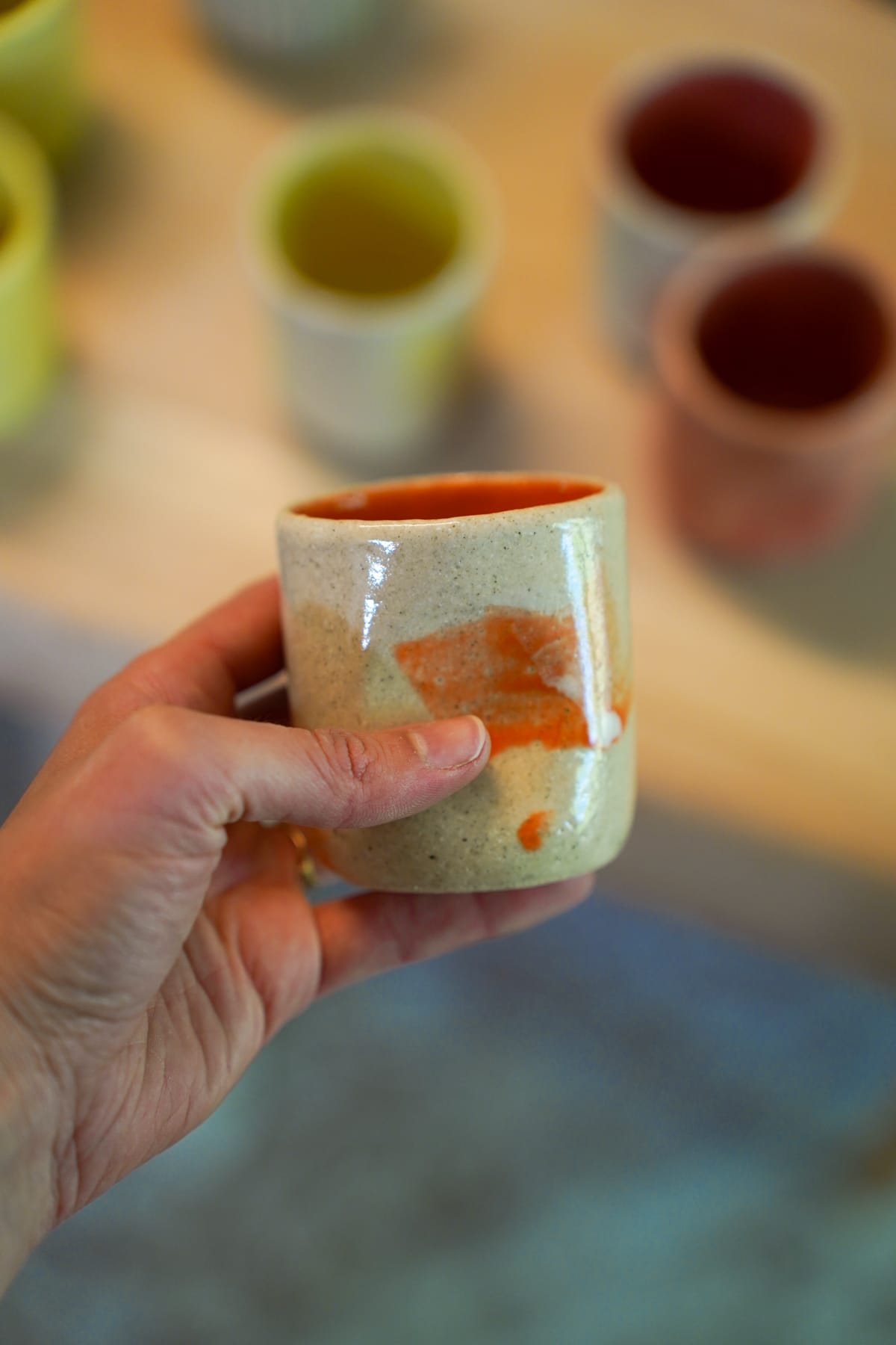 Tasse à café colorée — photo 4